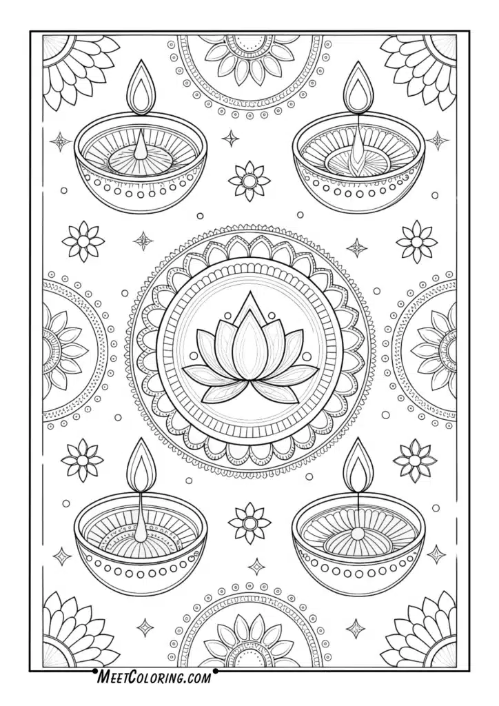 Diwali Mandala