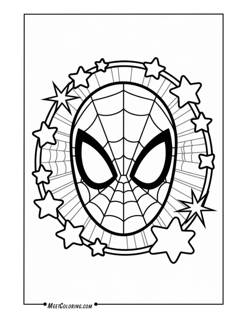 Friendly Spider-Man Face