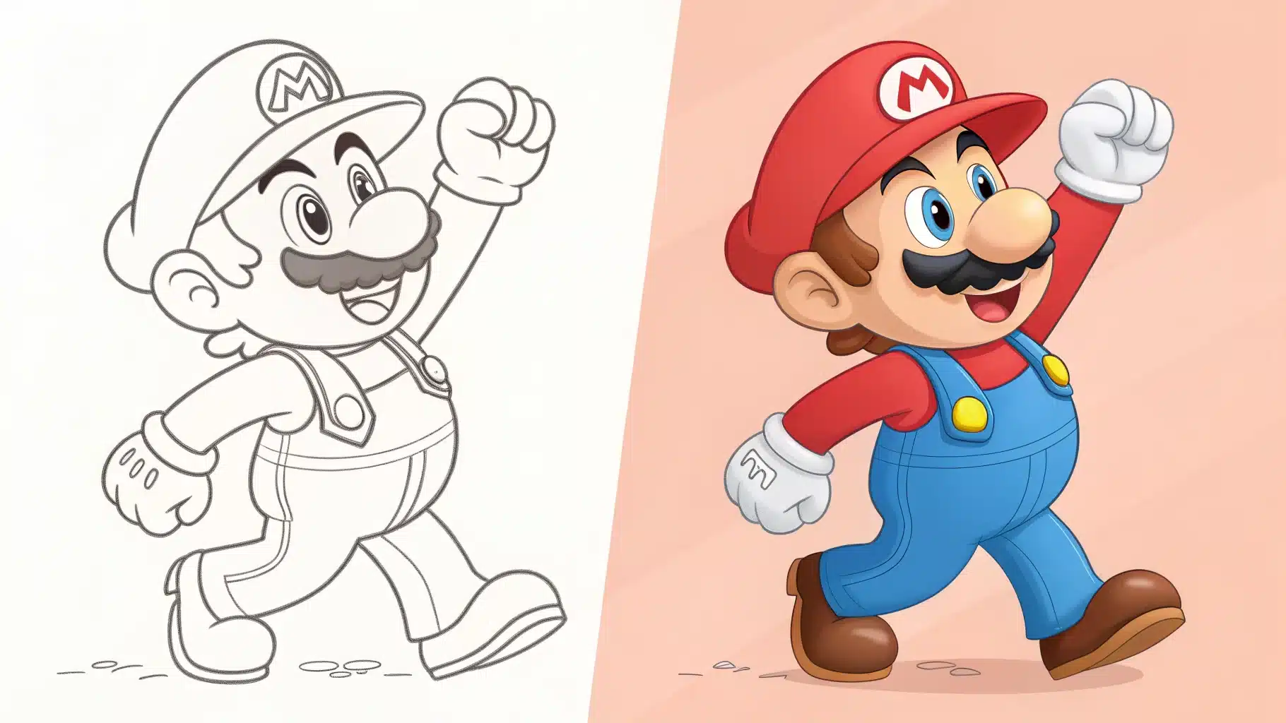 Mario Coloring pages