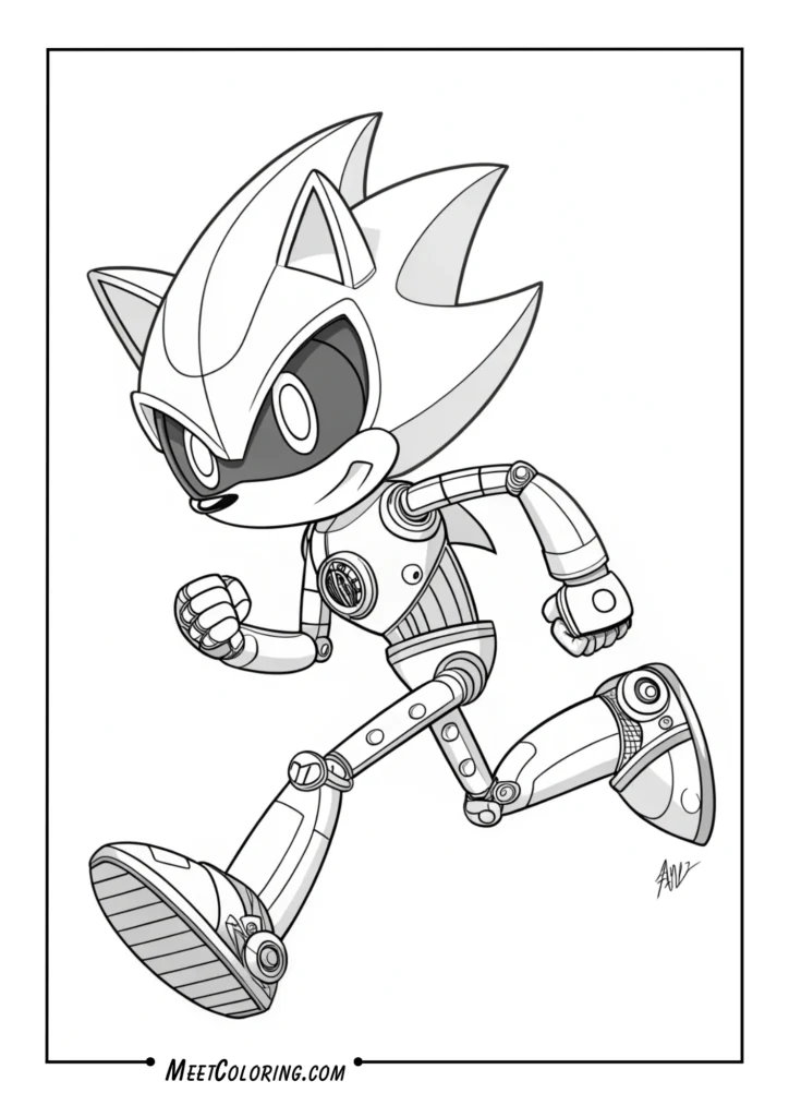 Metal Sonic Racing