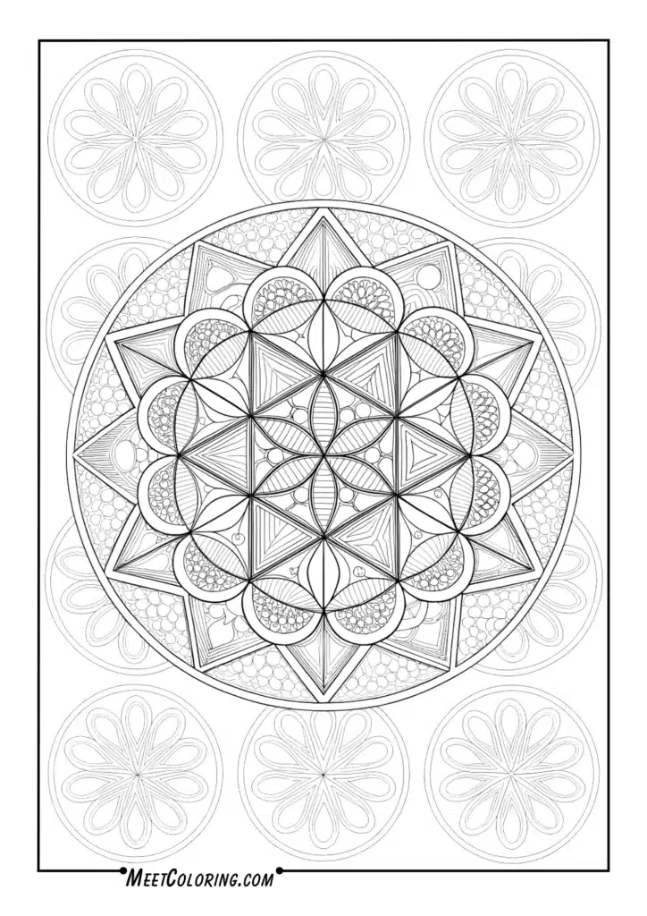 Polygon Flow Mandala