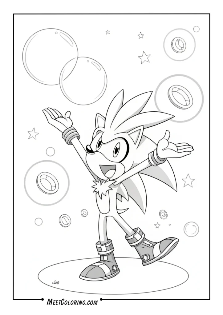 Silver the Hedgehog Telekinesis