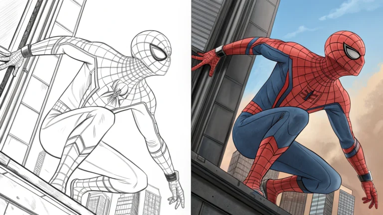 Spiderman Coloring Pages