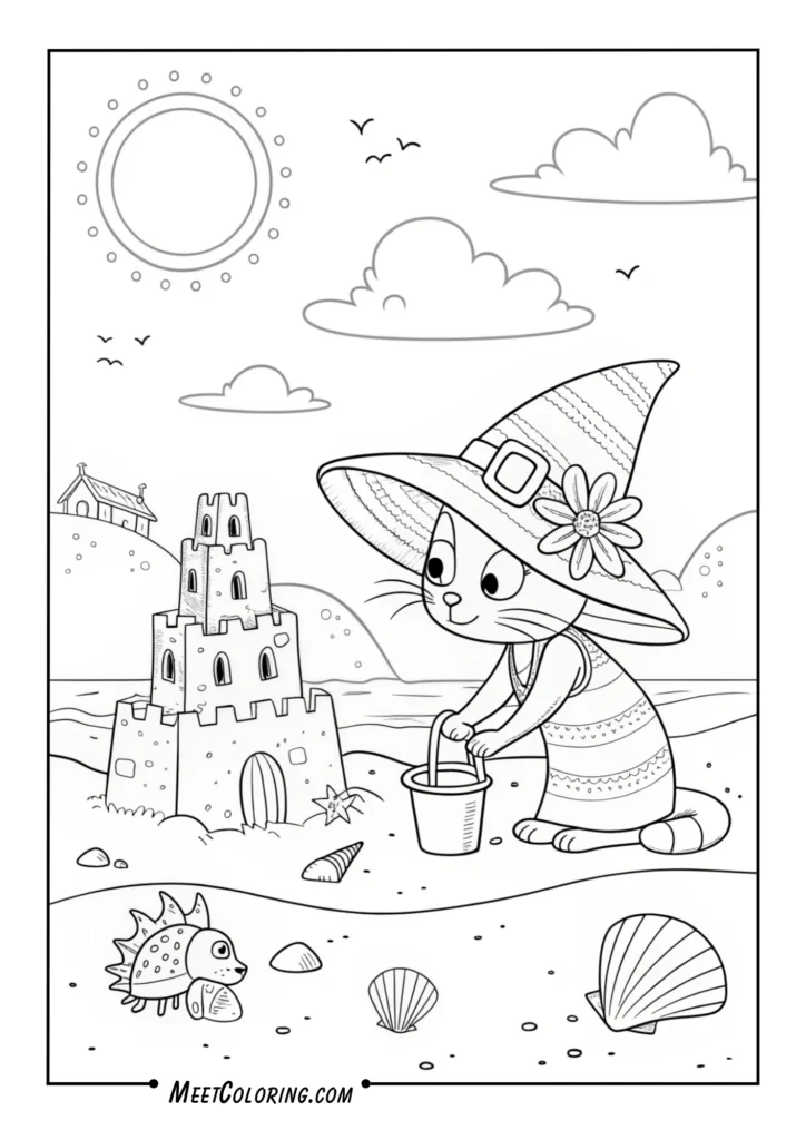 Summer Beach Cat