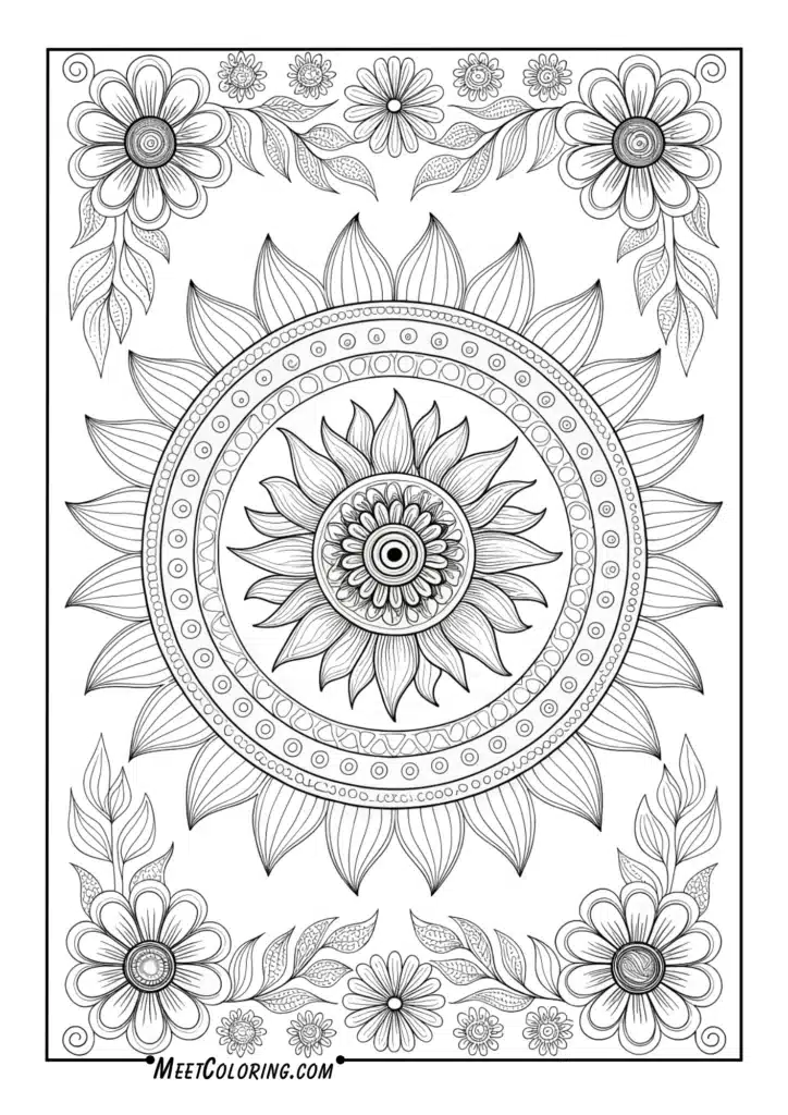 Summer Solstice Mandala