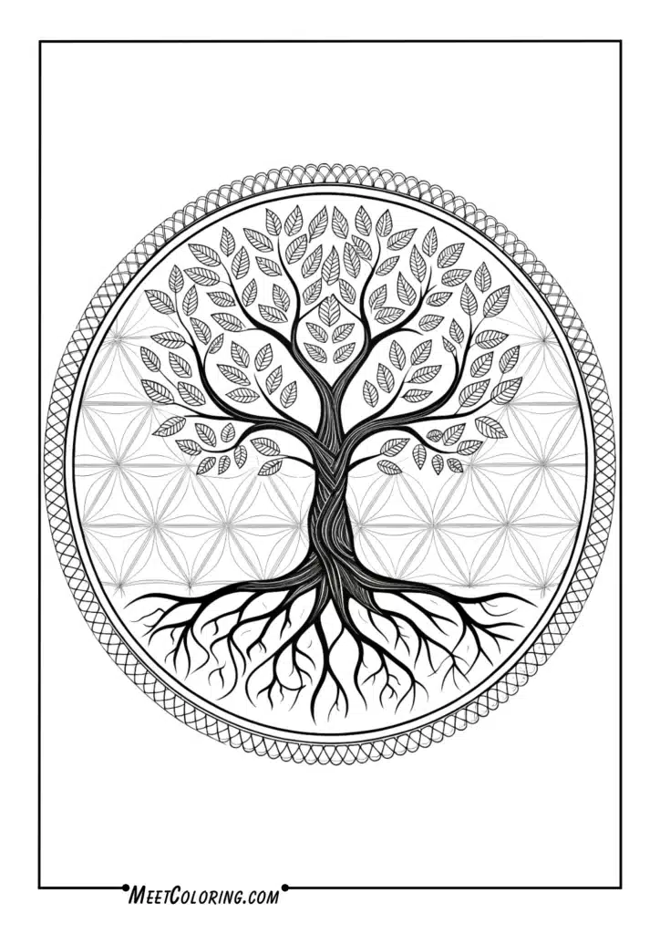 Tree of Life Mandala